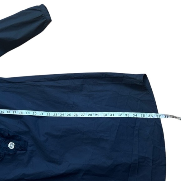 Cream Women's Black Long Sleeve Mini Dress with Jewel Buttons- Size 38 - Picture 10 of 10